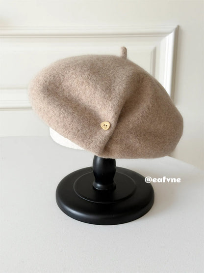Berretto basco in lana da donna Lunara Winter™