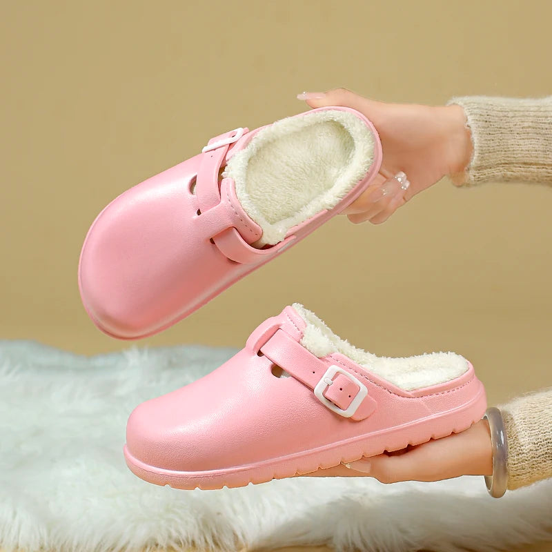 Lunara Winter™ Plüsch-Winterpantoffeln für Damen