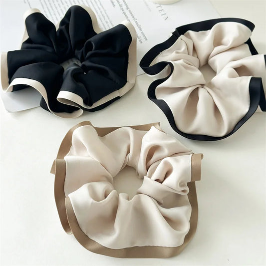 Satin Éclat™ French Design Scrunchie