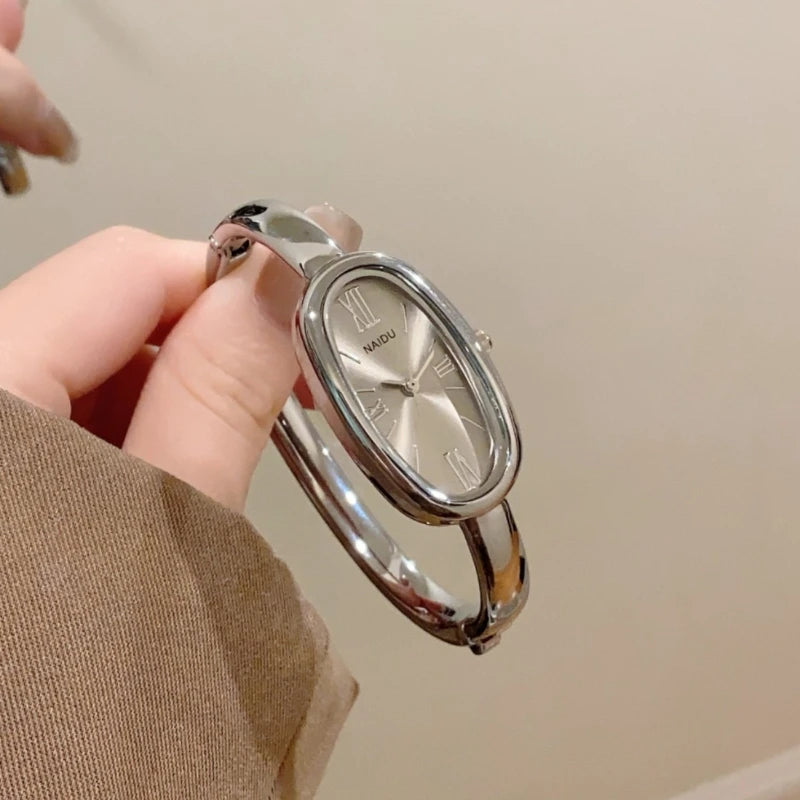 Velya Watches™ Orologio retrò ovale da donna