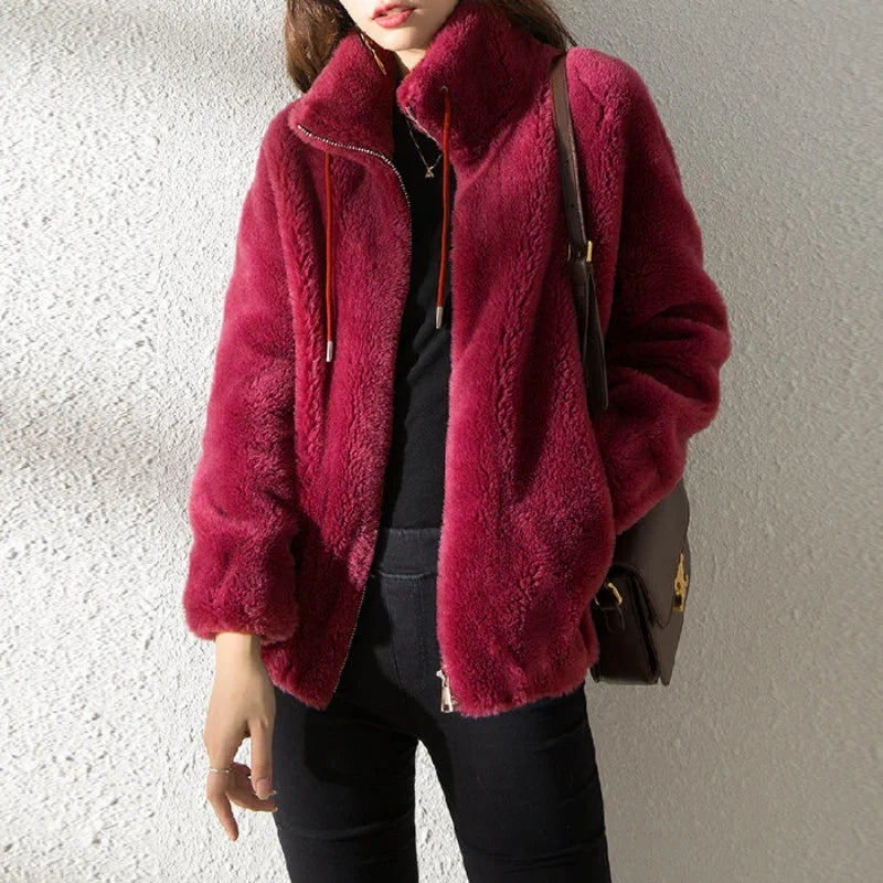 Lunara Winter™ Plush Thick Warm Zipper Coat