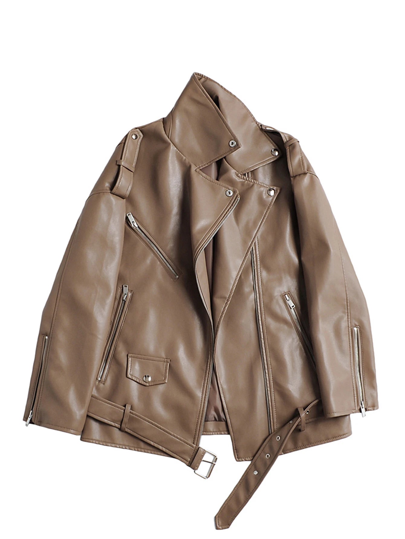 Lunara Winter™ Faux Leather Moto Jackets