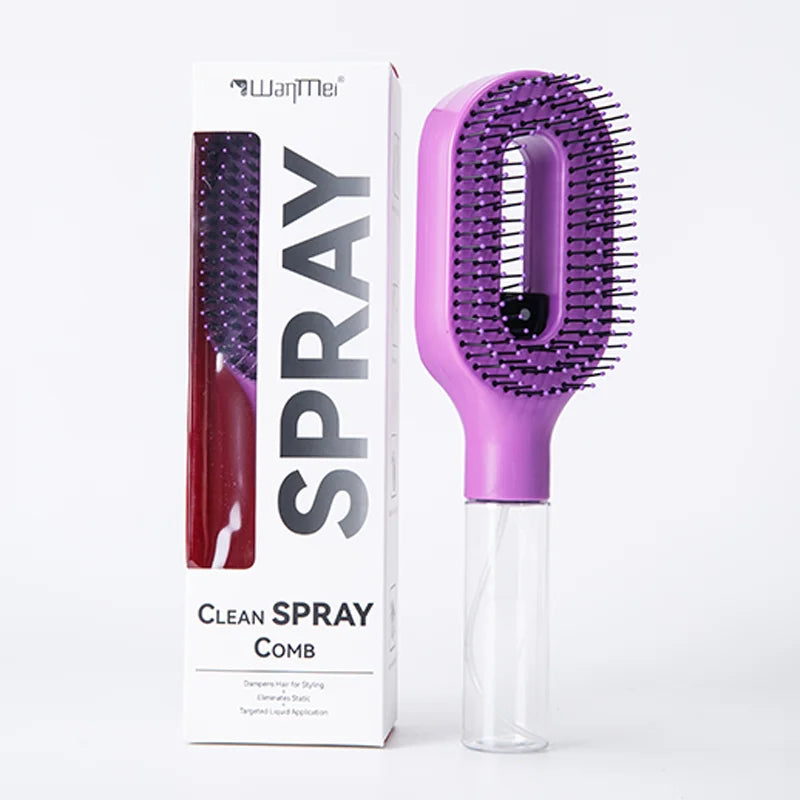 2-in-1 Mist Spray Hair Brush