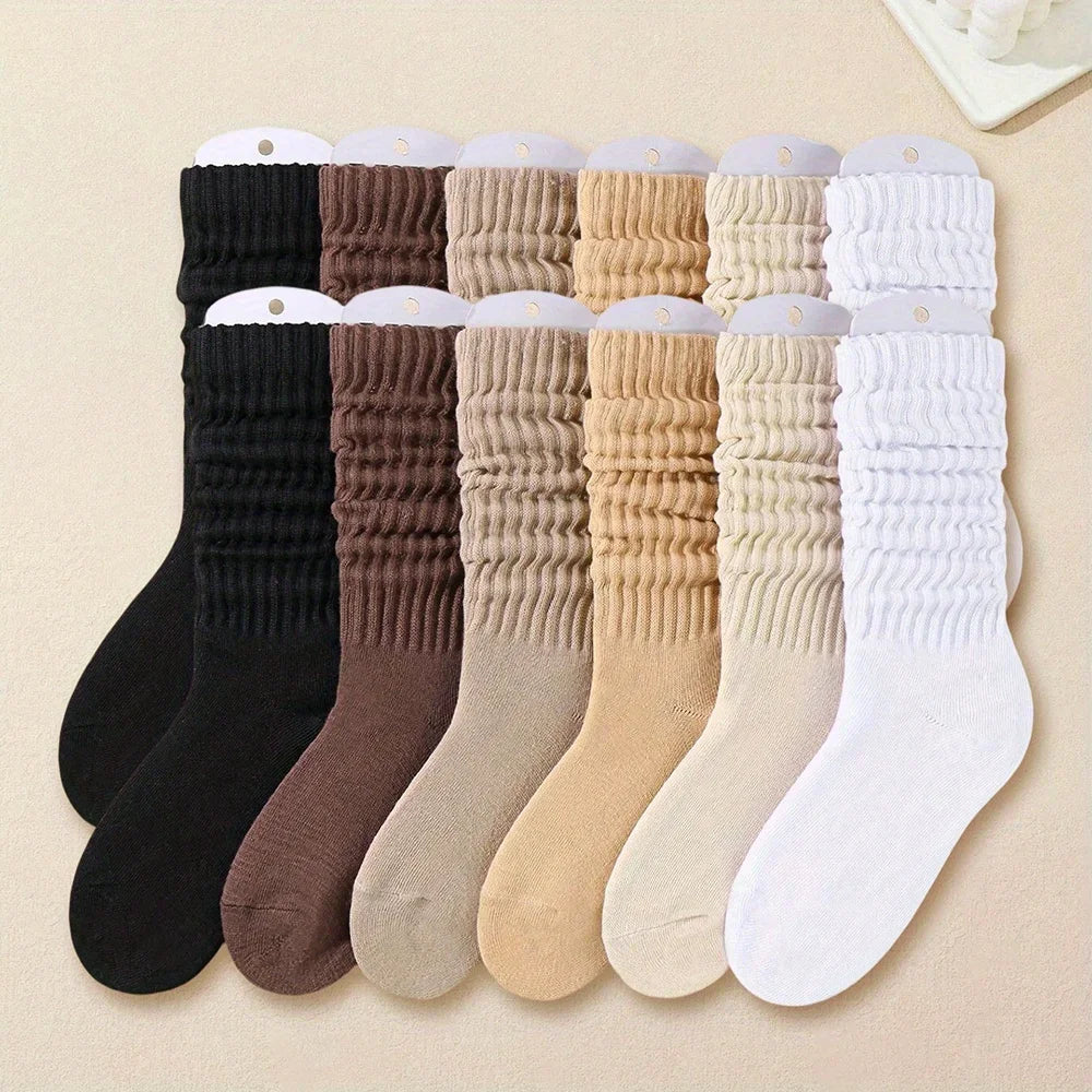 Lunara Winter™ 6 Pairs Mid-Calf Socks