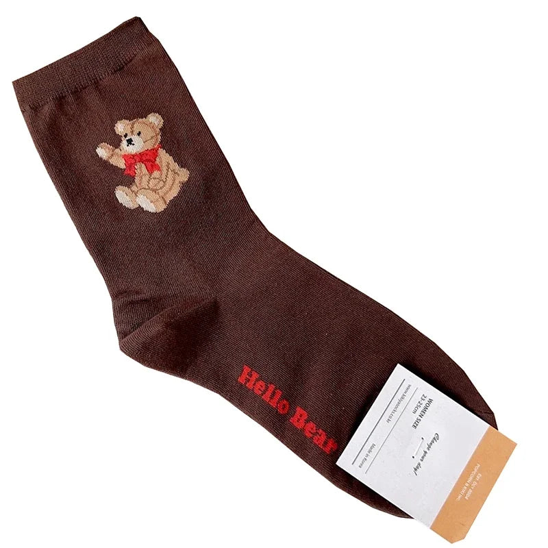 Lunara Winter™ Elegant Bear Women’s Socks