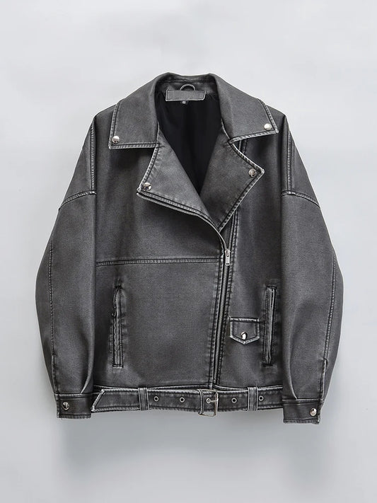 Lunara Winter™ Shadow Rebel Moto Jacket