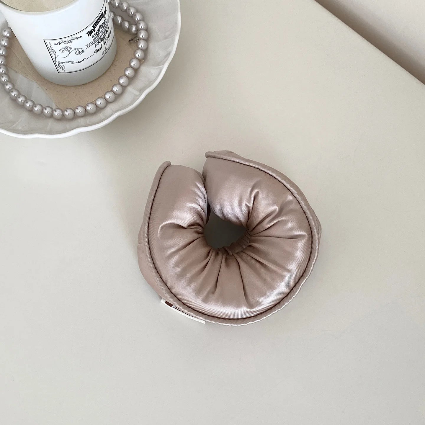 SatinÉclat™ Sponge Elastic Hair Scrunchies