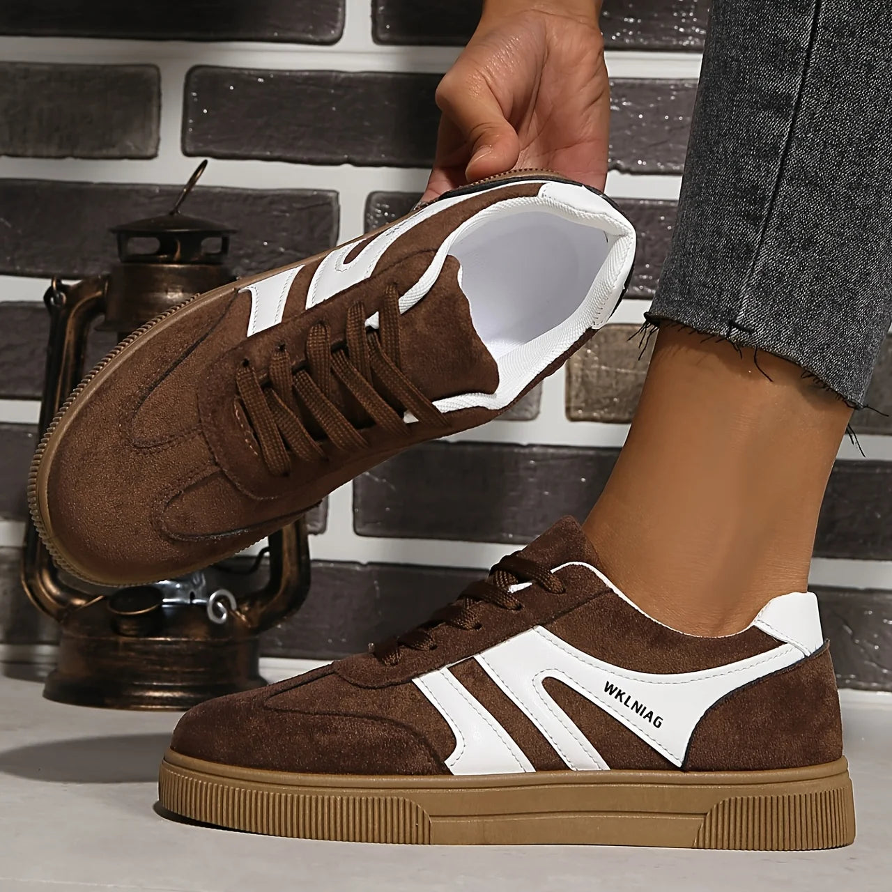 Solenne Shoes™ College Style Sneakers