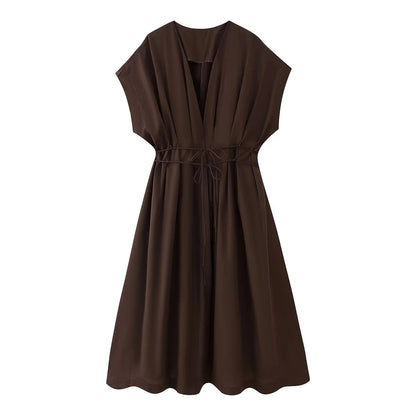 Amoura Dresses™ Long Dress Lady Bow Lace-Up