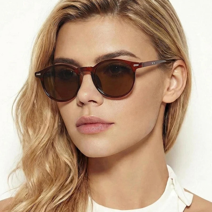 Velisse Sunglasses™ Lunettes de soleil rondes vintage
