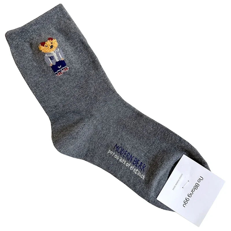 Lunara Winter™ Elegant Bear Women’s Socks