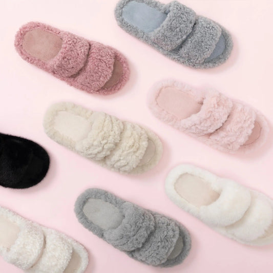 Lunara Winter™ Faux Fur Slippers