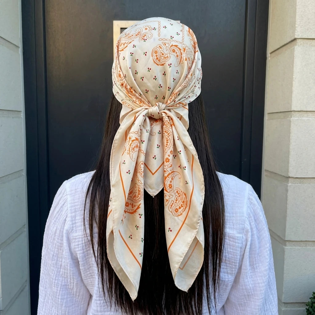 Foulard elegante da donna SatinÉclat™