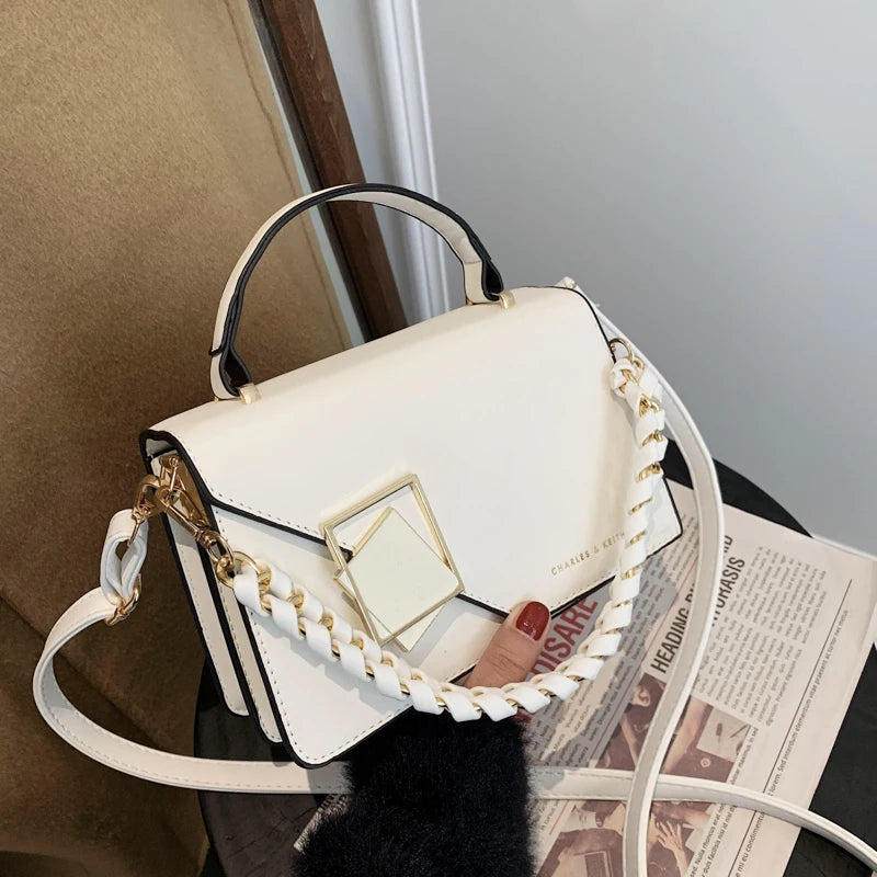 ÉlanBag™ Fashion Bag with Square Decoration