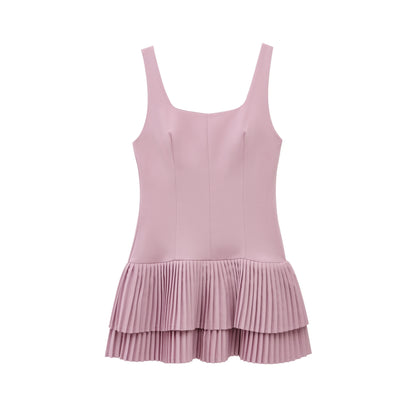 Amoura Dresses™ Sleeveless Pleated Mini Dress