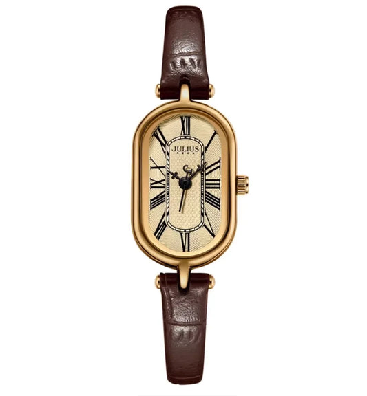 Velya Watches™ Oval Shape Retro Watch