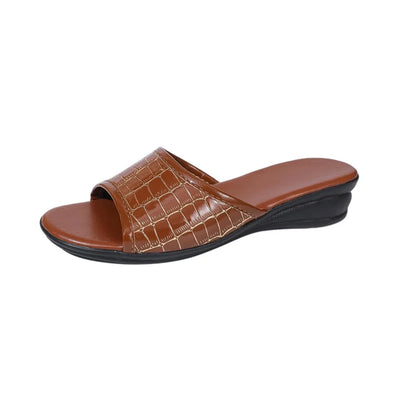 Solenne Shoes™ Women's Open-Toe Wedge Heel Sandals