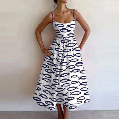 Amoura Dresses™ Classic Dress Ocean Theme