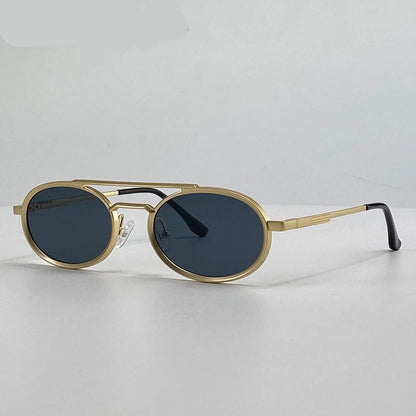 Velisse Sunglasses™ Oval Metal Frame Punk Eyewear