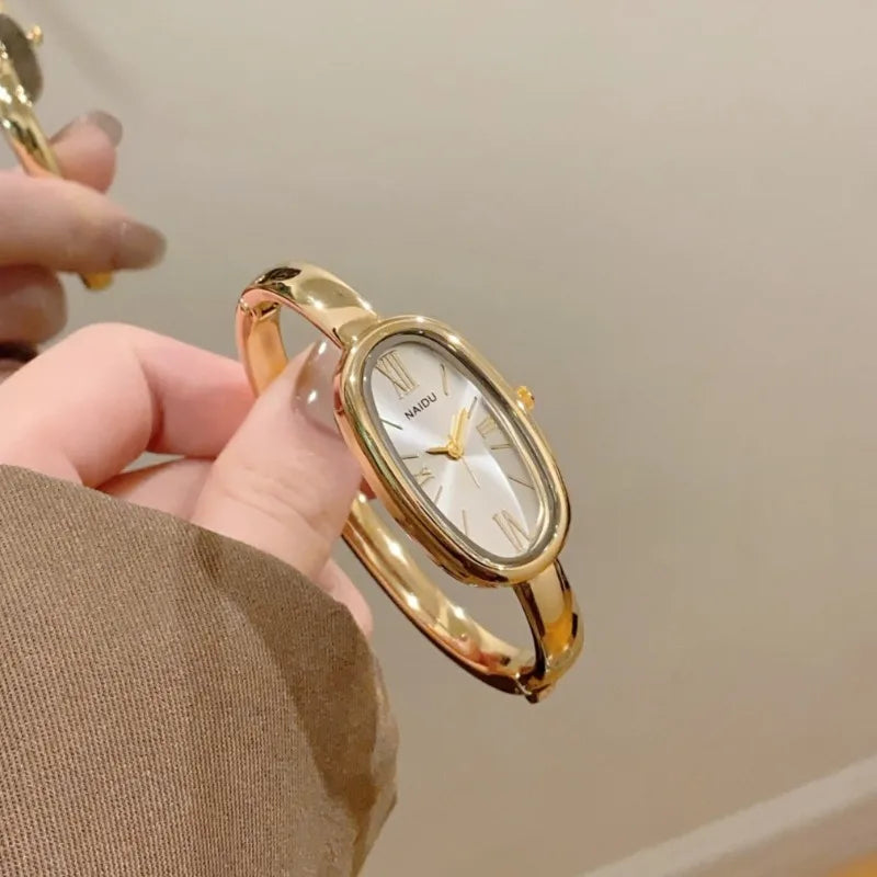 Velya Watches™ Orologio retrò ovale da donna