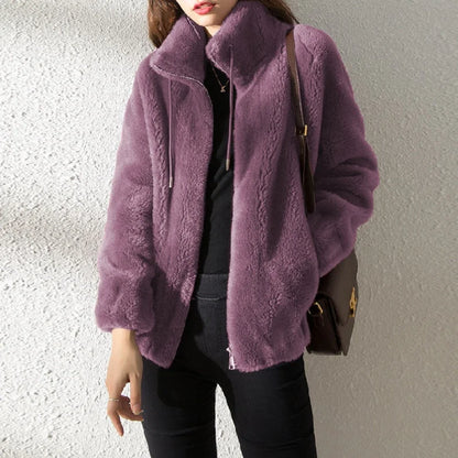 Lunara Winter™ Plush Thick Warm Zipper Coat