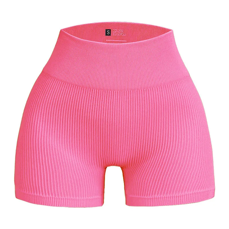 VibeFit™ Core Sculpt Ribbed Shorts