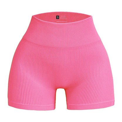 VibeFit™ Core Sculpt Ribbed Shorts