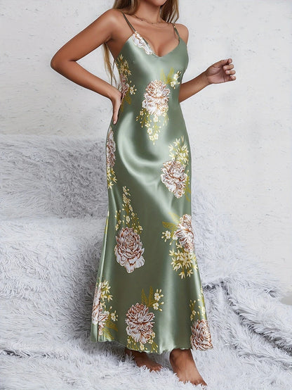 Robe de nuit élégante en Satin Éclat™