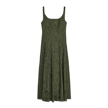 Amoura Dresses™ Embroidered Comfortable Dress