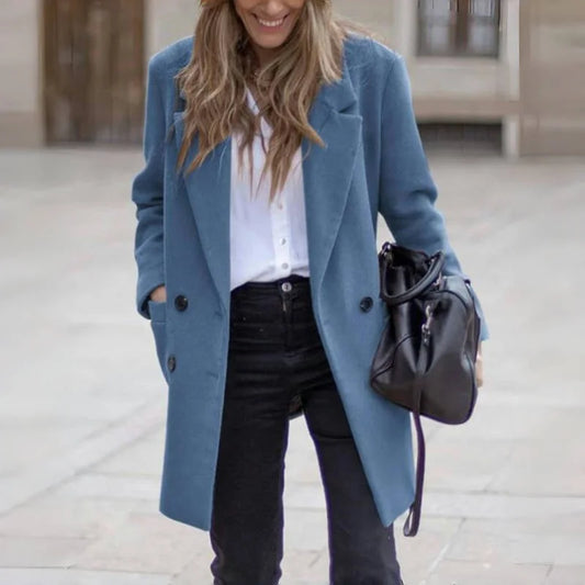 Lunara Winter™ Double Breasted Wool Coat