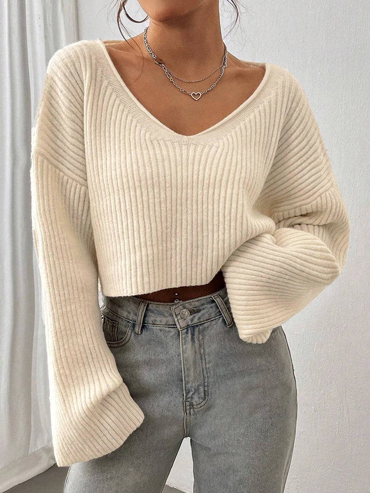 Lunara Winter™ Fashion V-Neck Sweater